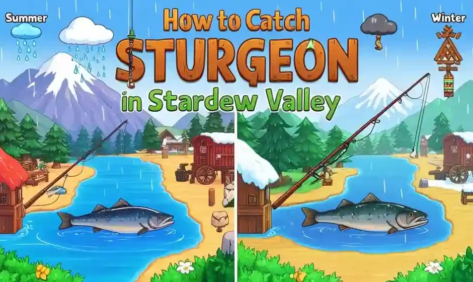 How to Catch Sturgeon in Stardew Valley